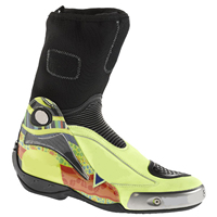 Bottes de moto Drain Sports DS-MCB-1905 d'hiver brodées à fermeture éclair, montantes, imperméables, légères, design personnalisé