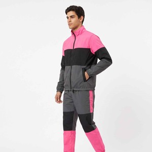 Breathable Windbreaker Nylon Tracksuit Set Solid <b>Cheap</b> Price High Quality Custom Men's Windbreaker Set Relaxed Fit - Product Image 3