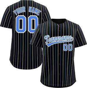 Camisetas de Béisbol al por Mayor, Unisex, Transpirables, para Equipos Deportivos, Manga Corta, Sublimación, Personalizadas - Product Image 3