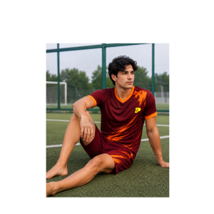 Vêtements de football américain à carreaux personnalisés, tailles plus grandes, maillots et shorts personnalisés, couleurs d'équipe, noms et numéros des joueurs, 100% polyester - Product Image 5