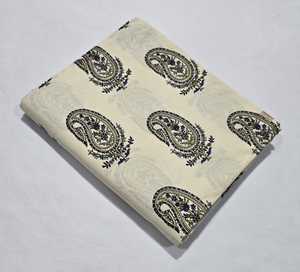 Tela estampada a mano con bloques, tela india estampada a mano, tela de algodón suave y ligera, directo de fábrica, precio al por mayor - Product Image 4
