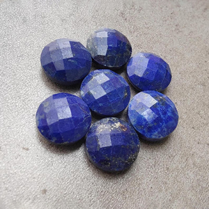 Pierre précieuse naturelle Lapis Lazuli AAA+ de qualité supérieure, taille briolette, coupe ronde, calibrée, pour bijoux, toutes tailles, vente en gros - Product Image 4