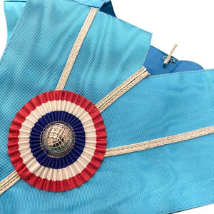 Collier de Maître Maçon (PM) G L N F fabriqué en France, vente en gros, collier de regalia maçonnique personnalisé - Product Image 5