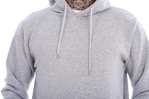 Mens Hooded <b>Plain</b> <b>Tracksuit</b> Fleece Ribbed Cuff Sweatshirts Cotton Blend Joggers Personalized Logo Embroidery <b>Plain</b> Color - Product Image 5