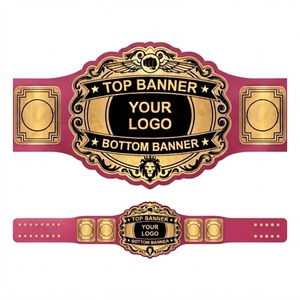 Ceinture de championnat de lutte personnalisée en métal noir avec espace pour logo, personnalisation, équipement sportif, ceinture de titre de lutte personnalisée - Product Image 5