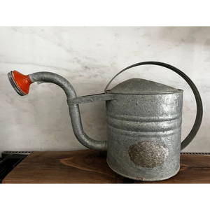 Arrosoir de jardin en fer de style antique, qualité supérieure, en métal galvanisé, robuste, pour plantes d'intérieur et d'extérieur - Product Image 2
