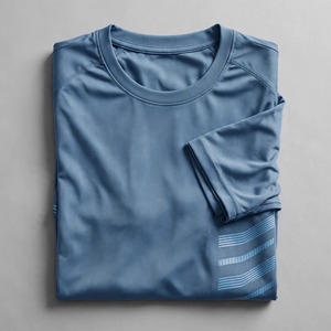 T-shirt pour homme à manches courtes, col en V, couleur unie vert foncé, coupe classique, respirant, léger, en spandex/polyester, teinture unie, été - Product Image 4