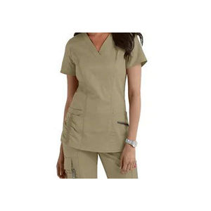 Uniformes Médicos Unisex de Moda, Conjuntos de Uniformes de Enfermería, Tela Elástica, Venta al por Mayor para Clínicas Veterinarias, Uniformes Personalizados para Enfermeras Dentales - Product Image 5