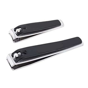 Coupe-ongles professionnel en acier inoxydable avec lame courbée et pointe affûtée pour l'entretien des ongles des mains et des pieds - Product Image 1