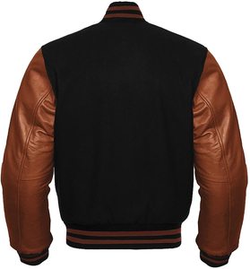 High Quality Custom Varsity <b>Jacket</b> Embroidery Logo Wool Bomber <b>Jacket</b> For <b>Men</b> - Product Image 3
