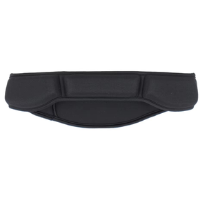 Bandeau de football noir tricoté, largeur 4,5 cm, en Spandex, ajustement universel, couleur unie, fonctionnalité thermique - Product Image 4