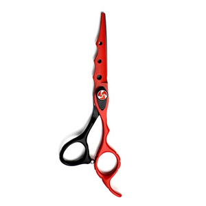 Ciseaux de barbier revêtus de titane, finition élégante, outil de coupe haute performance, service OEM disponible, design unique, équipement de salon - Product Image 4