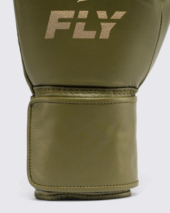 Guantes de Boxeo Fly de Piel Auténtica Verde Oliva, Último Modelo, Precio Económico, Guantes de Entrenamiento y Sparring para Unisex CP-BG-86 - Product Image 6