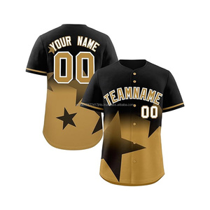 Maillots de baseball et de softball imprimés les plus vendus, prix de gros, derniers uniformes de baseball, vêtements d'équipe haut de gamme, chemises personnalisées avec logo - Product Image 1