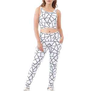 Custom Printed Your Logo Workout Women Yoga Sets High Waist Women Yoga Set OEM Services in Bulk Quantity <b>Cheap</b> Price Yoga Set - Product Image 1