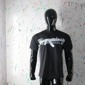 T-shirt à manches courtes pour homme en coton 100% de haute qualité, col rond, avec logo personnalisé, respirant, URBAN PRODUCTIONS - Product Image 2