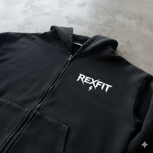 Nouvelle Arrivée 2026 – Sweat à Capuche Oversize Streetwear avec Fermeture Éclair, 100% Coton Molletonné, Impression Graphique, Épaules Tombantes - Product Image 3