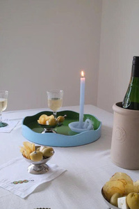 Bandeja de laca premium con elegante borde festoneado, hecha en Vietnam, ideal para servir y decorar con colores OEM/ODM. - Product Image 2