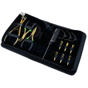 Professional Hair Extension Pliers <b>Kit</b> Stainless Steel Components Tape Pliers Micro <b>Bead</b> Opener Loop Needle Tool Section - Product Image 1