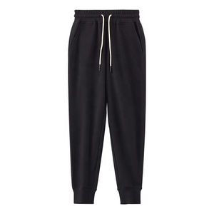 Men's <b>Light</b> Gray Elastic Waist Sweatpants Casual Joggers Breathable Woven Cotton Eco-Friendly Drawstring Lightweight Autumn Wear - Product Image 6