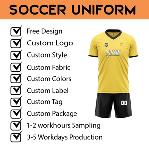 Maillot de football personnalisé à motif uni, technique de découpe automatisée OEM, 100 % polyester, vêtements de sport pour hommes, femmes, nom et logo d'équipe - Product Image 3