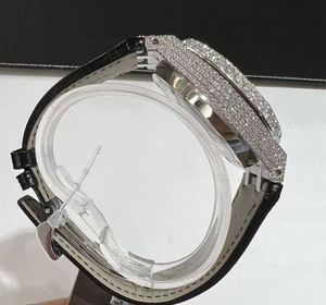 Montre pour homme DAZZLING JEWELS, luxe sur mesure, haute qualité, mouvement mécanique, boîtier et bracelet personnalisables, acier inoxydable - Product Image 2