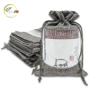 Housse de boîte cadeau multifonctionnelle en jute – Emballage cadeau fait main en fibres naturelles pour mariage, festival et occasions spéciales - Product Image 2