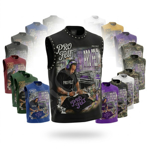 Débardeurs sans manches personnalisés pour hommes, style streetwear, gym, mode décontractée, avec impression graphique, vente en gros, marque privée acceptée - Product Image 1