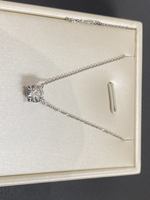 Pendentif en diamant brillant cultivé en laboratoire VEER DIAMOND, couleur D E F, clarté VVS VS, or jaune rose blanc massif, luxe, haute joaillerie