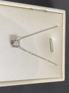 Pendentif en diamant rond brillant cultivé en laboratoire, couleur D E F, clarté VVS VS, or jaune rose blanc massif, bijoux fins - Product Image 4