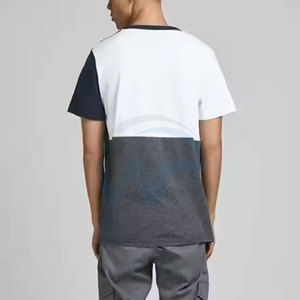 Camiseta de Verano para Hombre, Diseño Nuevo, Manga Corta, Tejido Sólido, Última Moda Casual, 100% Algodón, Color Personalizado, Secado Rápido - Product Image 3