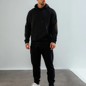 Wholesale Custom Fleece Tracksuit Men Heavyweight Cotton French Terry Tracksuit Men Factory Direct - Product Image 3