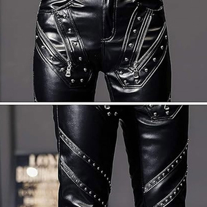 Best Price With Real 100% Genuine Men Leather Pants Top Quality Leather Men's Pant Best Color Leather Pants Breathable - Product Image 4