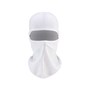 Balaclava unisexe en coton gris, couvre-visage intégral, protection extérieure, taille adulte 54-56 cm, vêtements de sport, prix bas, faible MOQ - Product Image 2