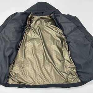 Chaqueta acolchada para exteriores, con logotipo personalizado, impermeable, resistente al viento, cálida, informal, de invierno, con burbujas, para hombre - Product Image 2