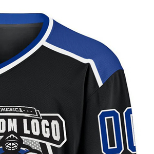 Diseño de Logotipo Personalizado Premium, Camisetas de Hockey sobre Hielo Sublimadas, Uniformes de Hockey sobre Hielo 100% Poliéster para Atletas Profesionales - Product Image 3
