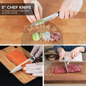 มีดสแตนเลสคุณภาพสูงรุ่นใหม่ล่าสุด ดีไซน์ทันสมัย ด้ามจับกันลื่น - Product Image 4