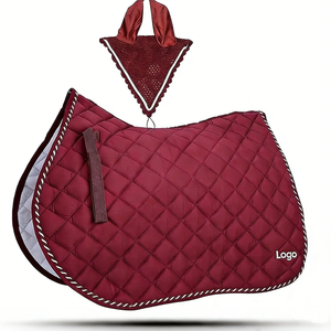 Mejor almohadilla de silla de montar para caballo de algodón ecológico personalizable con forro de tela, fabricada profesionalmente en fábrica ODM/OEM - Product Image 1