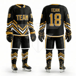 Prix raisonnable, bonne qualité, uniforme de hockey sur glace sur mesure, vêtements d'équipe sportive, uniforme de hockey sur glace entièrement personnalisé - Product Image 2