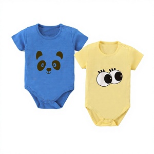 European Quality Standard Baby Wear Rompers 2025 New Fashion Baby Romper Cotton Kids Jumpsuit Heavy Winter Cotton Romper Set - Product Image 1