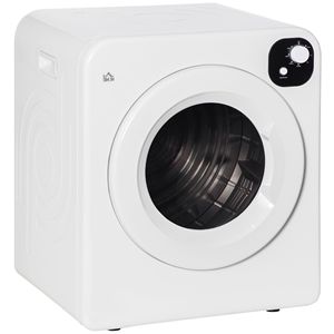 Secadora de Ropa Eléctrica Portátil Compacta de 1300W, 3.22 Pies Cúbicos Secadora con 7 Modos de Secado para Apartamentos y Dormitorios - Product Image 1