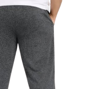 Pantalon de jogging en molleton pour homme, coupe classique, taille élastique avec cordon de serrage, pantalon de survêtement décontracté avec poches latérales pour un port quotidien confortable - Product Image 6