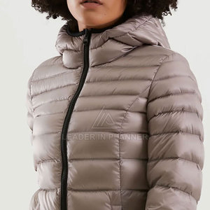 เสื้อแจ็คเก็ตลดราคาพิเศษ แจ็คเก็ตพัฟเฟอร์สั่งทำได้ พร้อมปักโลโก้ แจ็คเก็ตพัฟเฟอร์ผู้หญิง ผลิตในปากีสถาน - Product Image 5