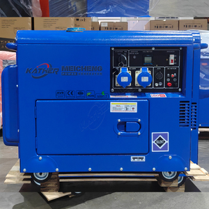 גנרטור דיזל שקט 3KVA 5KVA 6KVA 7KVA 8KVA 10KVA <span class=keywords><strong>50</strong></span>/60 הרץ, גנרטור דינמו <span class=keywords><strong>220</strong></span>/<span class=keywords><strong>380V</strong></span>, גנרטורים חשמליים ניידים לבית - Product Image 1