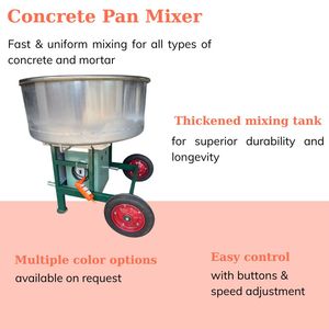 Hormigonera eléctrica diésel Vertical duradera HGP de 350L, motor de 2 M/H y 5,5 kW para construcción de ferrocarriles y puentes - Product Image 3