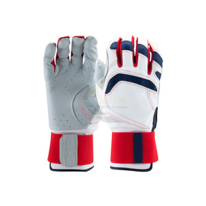 Guantes de Bateo de Bambú Strike Ready con Diseño Contorneado y Palma Anti-Fricción para Entrenamiento Profesional de Béisbol - Product Image 1