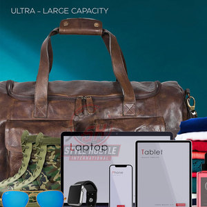 Bolsas de Viaje de Cuero Profesionales de Nuevo Diseño 2026, Bolsas de Viaje de Cuero Ligeras y Cómodas - Product Image 2