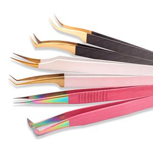 Extensions de cils Pince à épiler Pince à cils professionnelle Extra Super Sharp Point Meilleurs fournisseurs de volume Pince à épiler - Product Image 2