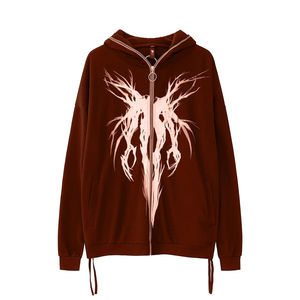 เสื้อฮู้ดดี้แฟชั่นสตรีทแวร์ฤดูหนาว ดีไซน์ประดับคริสตัลแบบรักษ์โลก ผลิตจากผ้าฝ้าย 100% เนื้อหนานุ่ม สไตล์อูบัน - Product Image 1