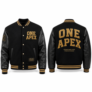 Custom Black Wool Leather Varsity <b>Jacket</b> <b>Men</b> Chenille Letterman Bomber <b>Jacket</b> OEM College Streetwear <b>Baseball</b> <b>Jacket</b> - Product Image 2
